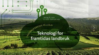Plakat Landbruksmesse på Lesja 2022
